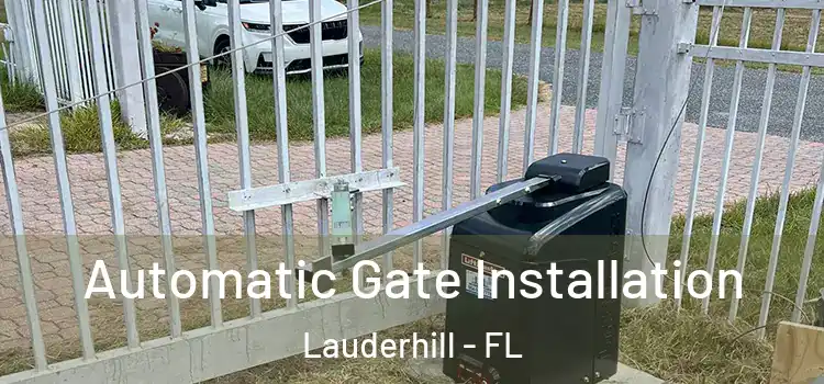 Automatic Gate Installation Lauderhill - FL