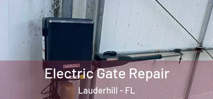 Electric Gate Repair Lauderhill - FL