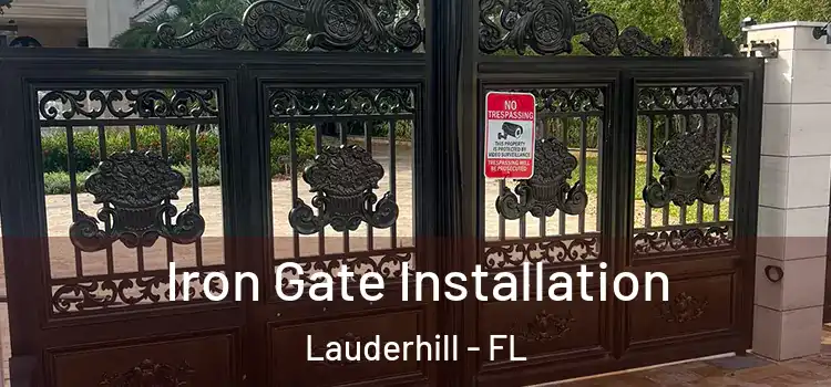Iron Gate Installation Lauderhill - FL