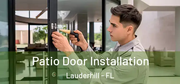 Patio Door Installation Lauderhill - FL